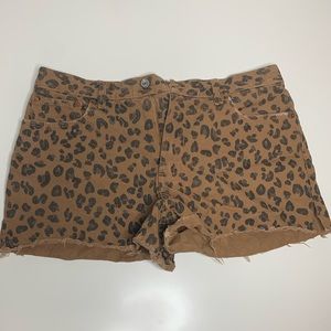 Cheetah shorts